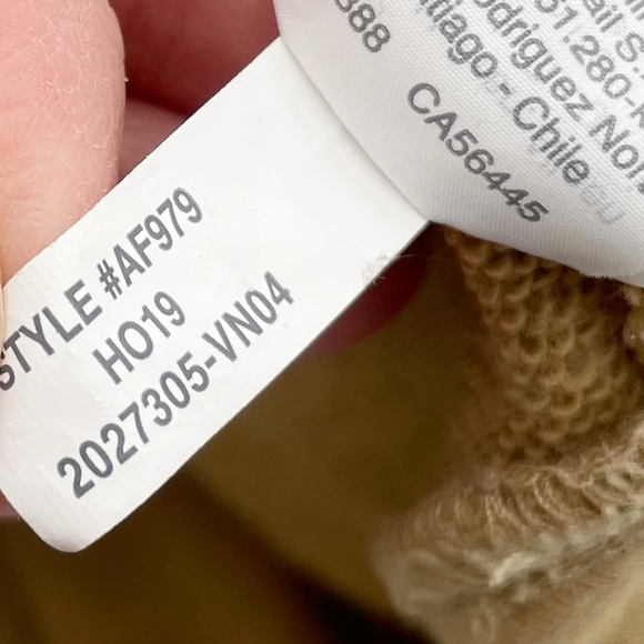 Madewell Crop Sweatshirt in Tiger Stripe AF979 Long Sleeves Cropped Fit Size XS - Picture 7 of 10